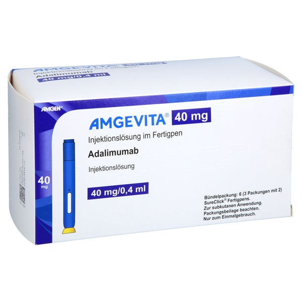 Amgevita 40 Mg/0,4 Ml Inj.-lösung Im Fertigpen 6 St