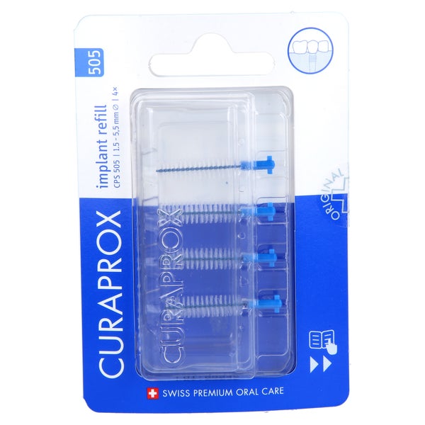 Curaprox Cps 505 Interdental Implant 1.5 - 5.5 Mm 4 St
