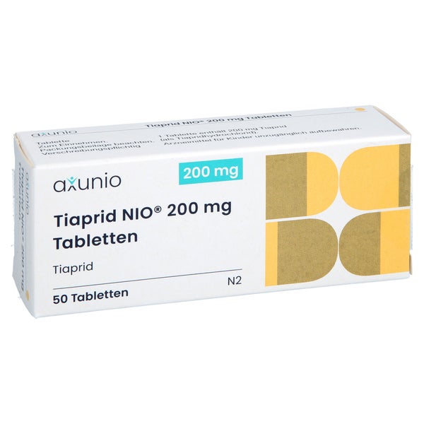 Tiaprid Nio 200 Mg Tabletten 50 St