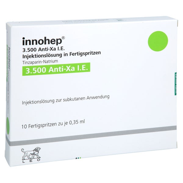 Innohep 3.500 Anti-xa I.e./0,35ml Inj.-lsg.i.e.fs 10X0,35 ml