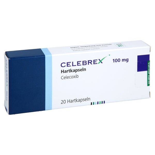 Celebrex 100 Mg Hartkapseln 20 St