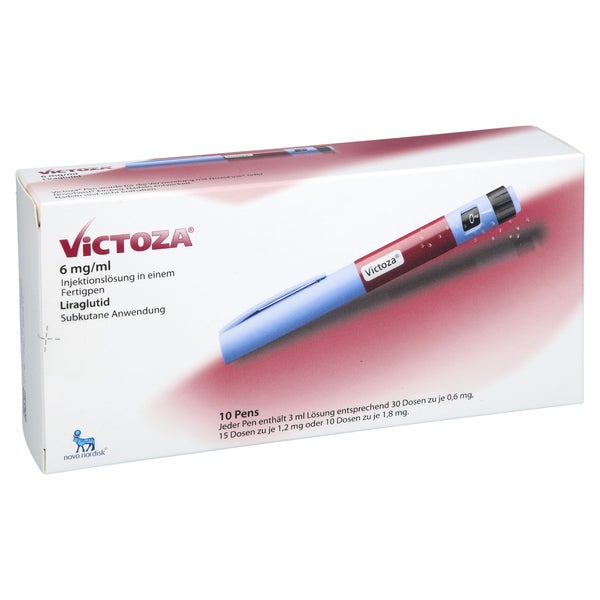 Victoza 6 Mg/ml Injektionslsg.i.e.fertigpen 10X3 ml