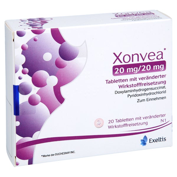 Xonvea 20 Mg/20 Mg Tabl.m.veränd.wirkst.-freis. 20 St