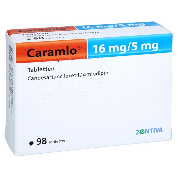 Caramlo 16 Mg/5 Mg Tabletten 98 St