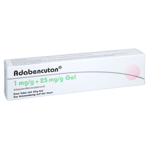Adabencutan 1 Mg/g + 25 Mg/g Gel 30 g