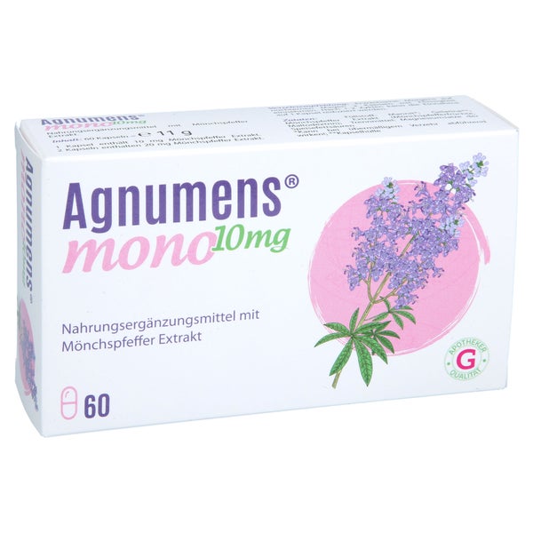 Agnumens Mono 10 Mg Kapseln 60 St