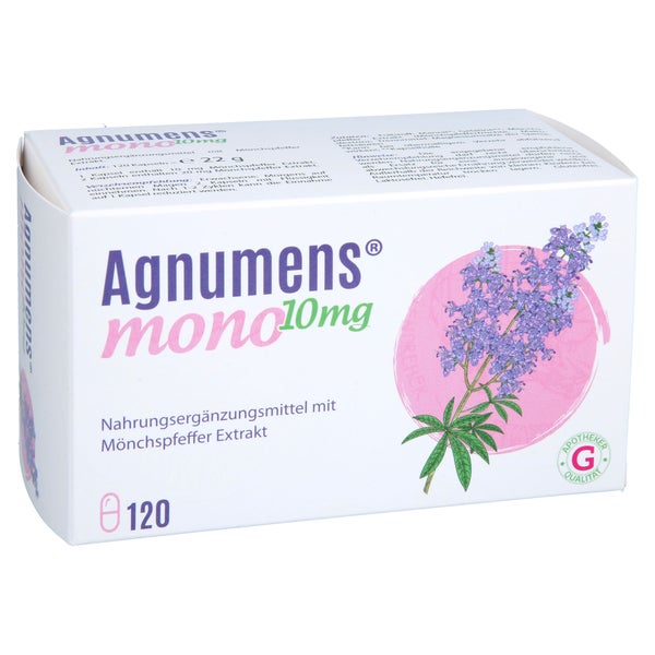 Agnumens Mono 10 Mg Kapseln 120 St