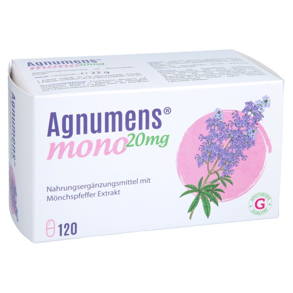 Agnumens Mono 20 Mg Kapseln 120 St