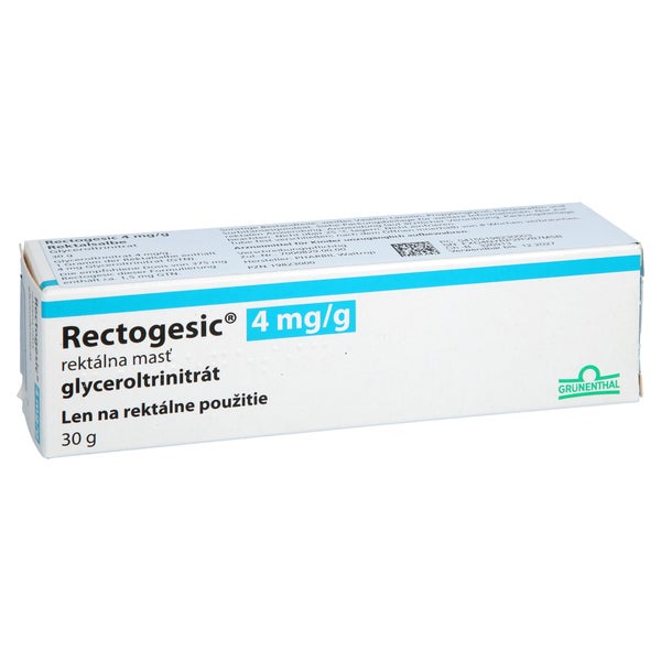 Rectogesic 4 Mg/g Rektalsalbe 30 g
