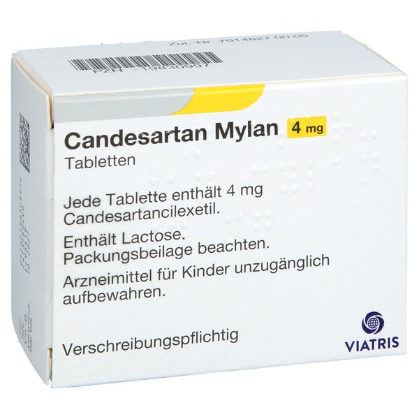 Candesartan Mylan 4 Mg Tabletten 98 St