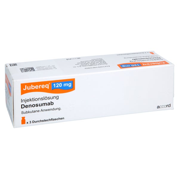 Jubereq 120 Mg Injektionslösung I.e.durchstechfl. 3 St