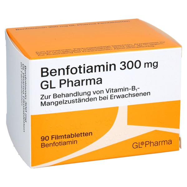 Benfotiamin 300 Mg Gl Pharma Filmtabletten 90 St