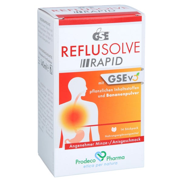 Gse Reflusolve Rapid Sirup Sticks 14X10 ml