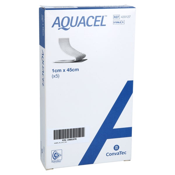Aquacel 1x45 Cm Tamponaden M.verstärkungsfasern 5 St
