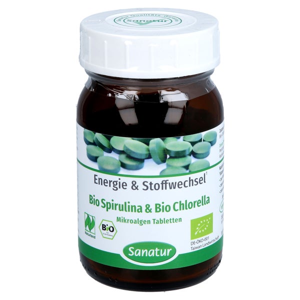 Bio Spirulina Und Bio Chlorella Tabletten 250 St