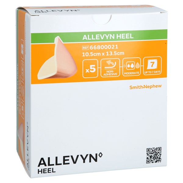 Allevyn Heel Schaumstoff Fersenverb.10,5x13,5 Cm 5 St