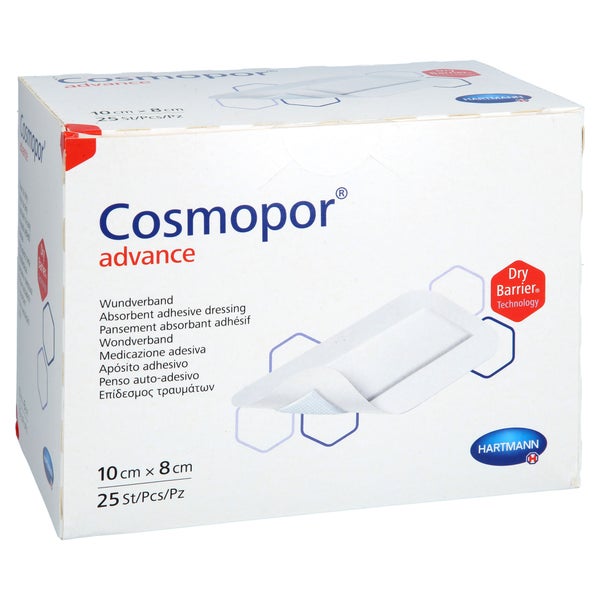 Cosmopor Advance Wundverband 8x10 Cm 25 St