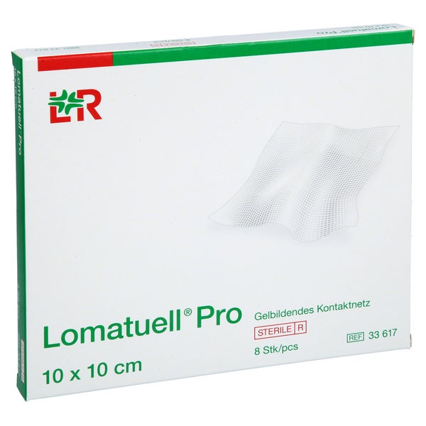 Lomatuell Pro 10x10 Cm Steril 8 St