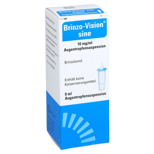 Brinzo-vision Sine 10 Mg/ml Augentropfensuspension 9 ml