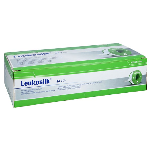 Leukosilk 1,25 Cmx5 M 24 St