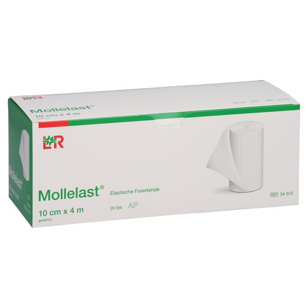 Mollelast Binden 10 Cmx4 M Weiß 20 St