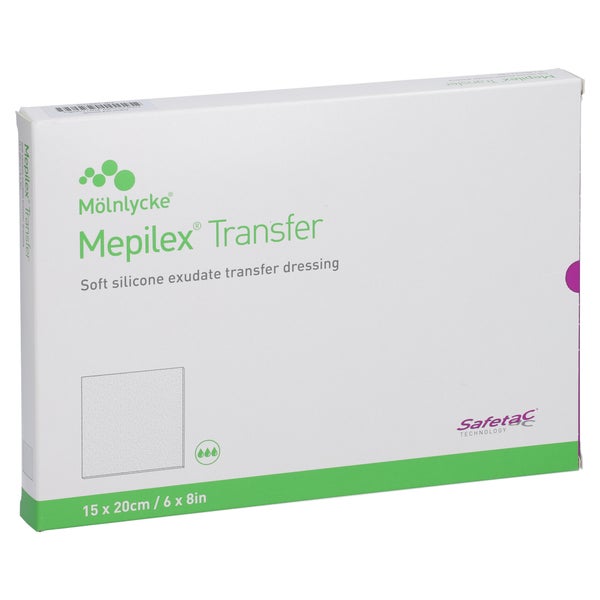 Mepilex Transfer Schaumverband 15x20 Cm Steril 5 St