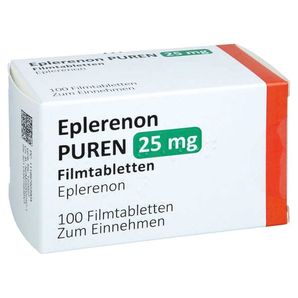 Eplerenon Puren 25 Mg Filmtabletten 100 St