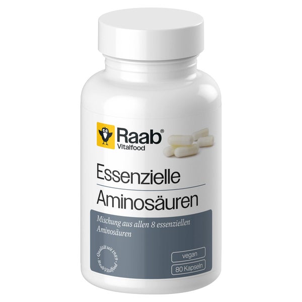 Raab Vitalfood Essenzielle Aminosäuren Kapseln 80 St