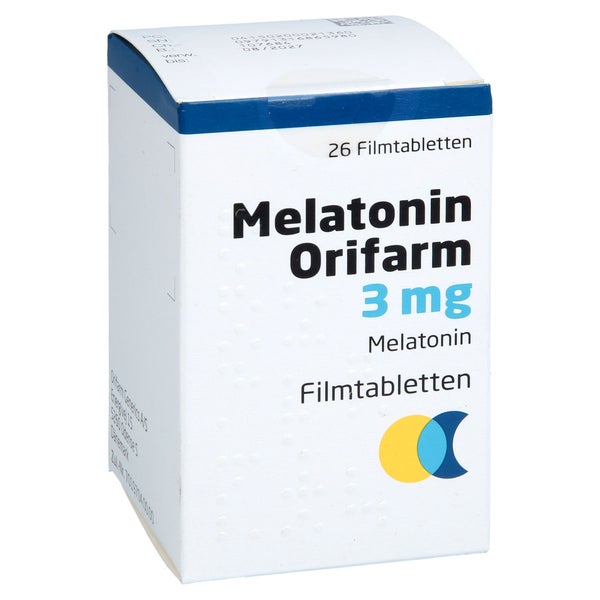 Melatonin Orifarm 3 Mg Filmtabletten 26 St
