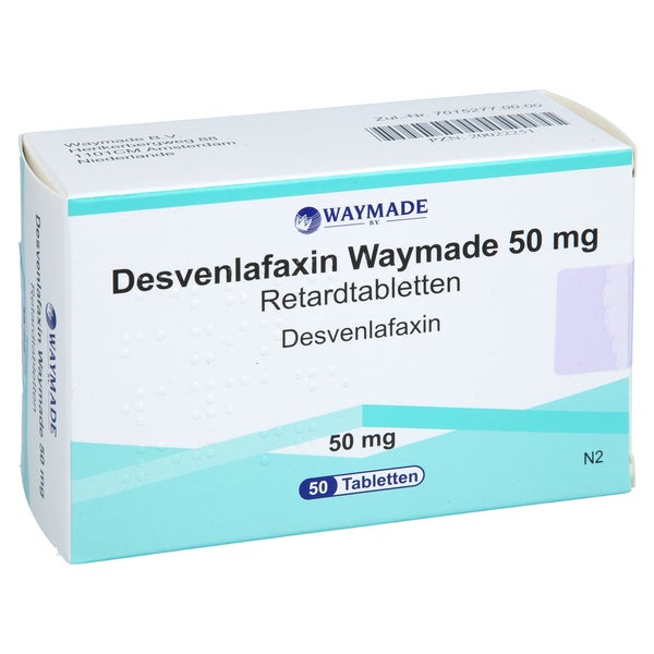 Desvenlafaxin Waymade 50 Mg Retardtabletten 50 St