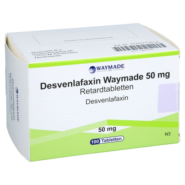 Desvenlafaxin Waymade 50 Mg Retardtabletten 100 St