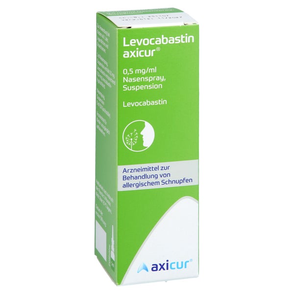 Levocabastin Axicur 0,5 Mg/ml Nasenspray 5 ml