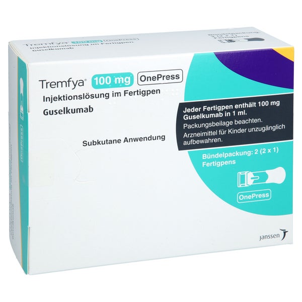Tremfya 100 Mg Onepress Inj.-lösung Im Fertigpen 2 St