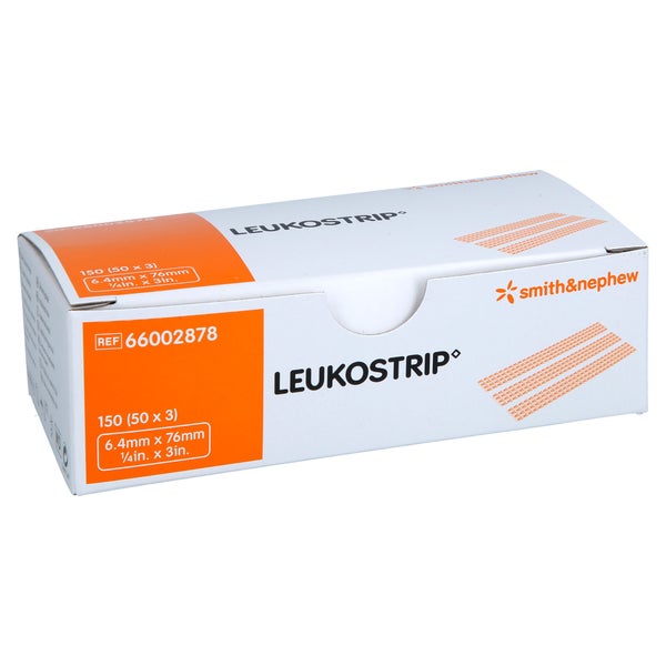 Leukostrip Wundnahtstreifen 6,4x76 Mm Box 50X3 St