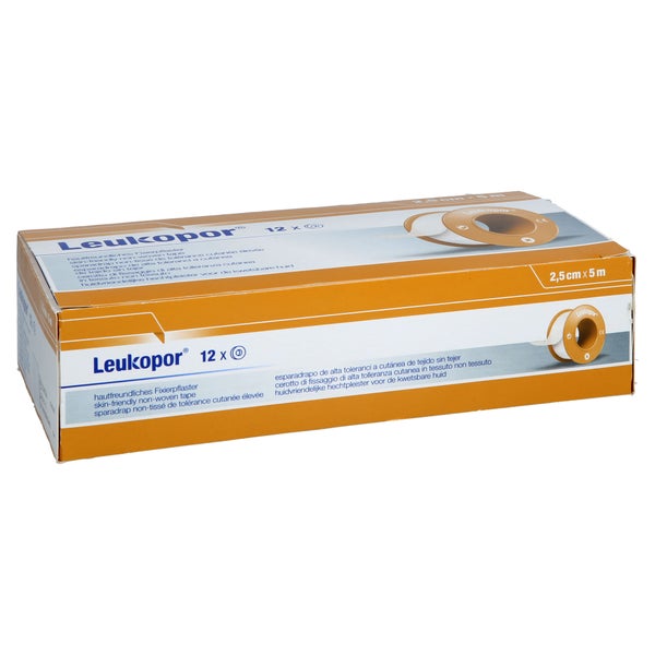 Leukopor 2,5 Cmx5 M 12 St