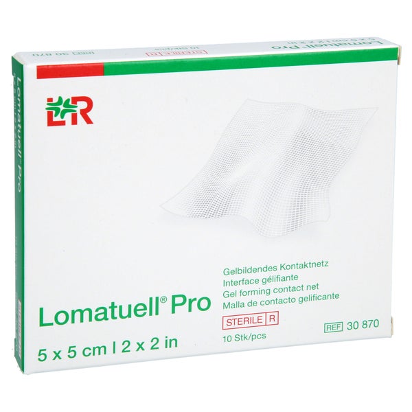 Lomatuell Pro 5x5 Cm Steril 10 St