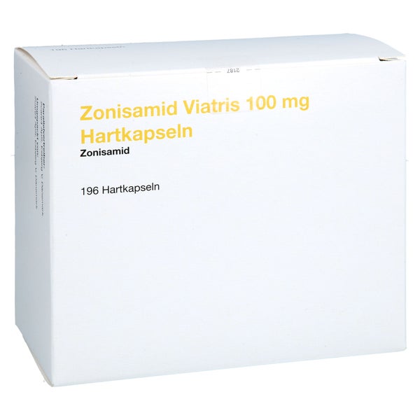 Zonisamid Viatris 100 Mg Hartkapseln 196 St