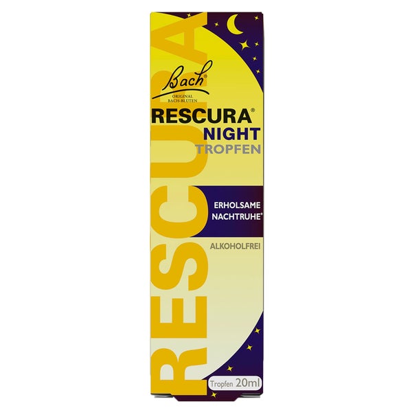 Bach RESCURA NIGHT Tropfen alkoholfrei 20 ml