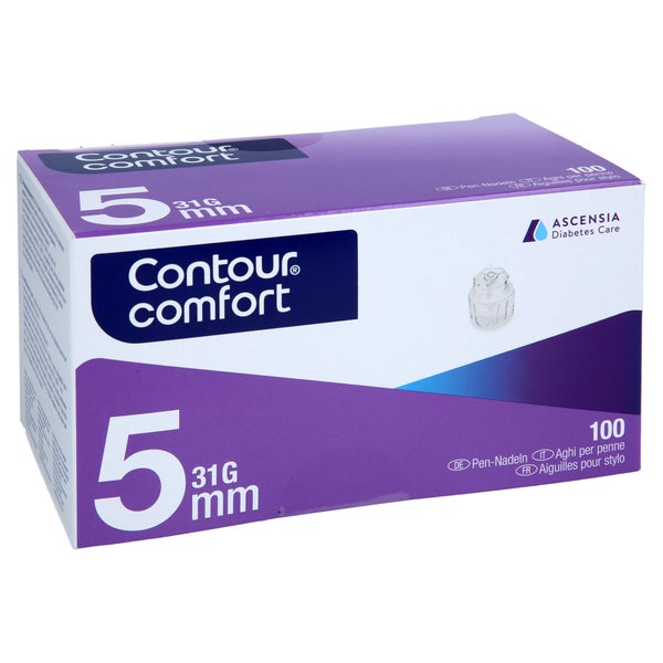 Contour Comfort Pen-nadeln 31 G 5 Mm 100 St