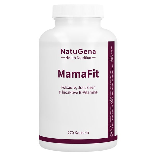 Mamafit Folsäure Jod Eisen & Bioaktive B-vit.kaps. 270 St