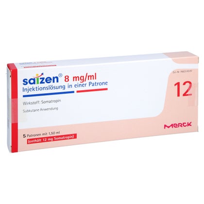 Saizen 12 mg 8 mg/ml Injektionslösung 5 St kaufen mit E-Rezept | medpex