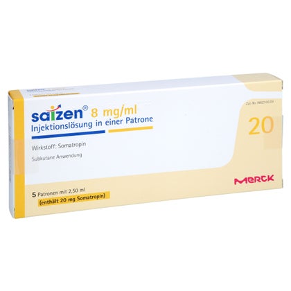 Saizen 20 mg 8 mg/ml Injektionslösung 5 St kaufen mit E-Rezept | medpex