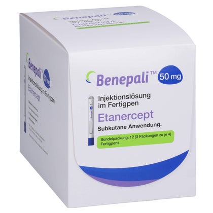 BENEPALI 50 mg Fertigpen mit Injektionslösung 12 St kaufen mit E-Rezept ...