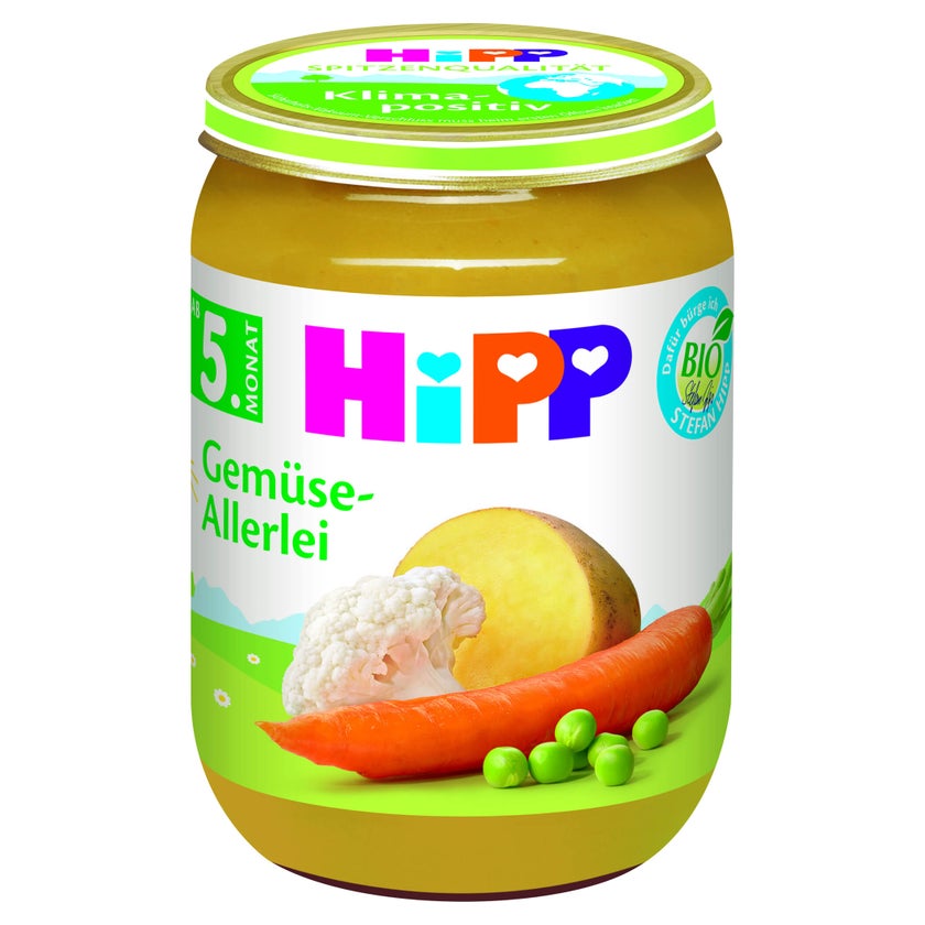 HIPP Bio Gemüse Gemüse Allerlei 190 g