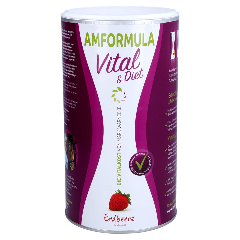 Amformula Diet Erdbeere Pulver 490 g
