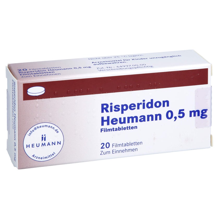Risperidon Heumann 0,5 mg Filmtabletten 20 St