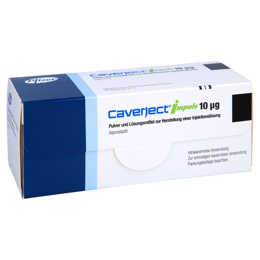 CAVERJECT Impuls 10 µg Zweikammerspr.P+LM H.Inj.L. 2 St