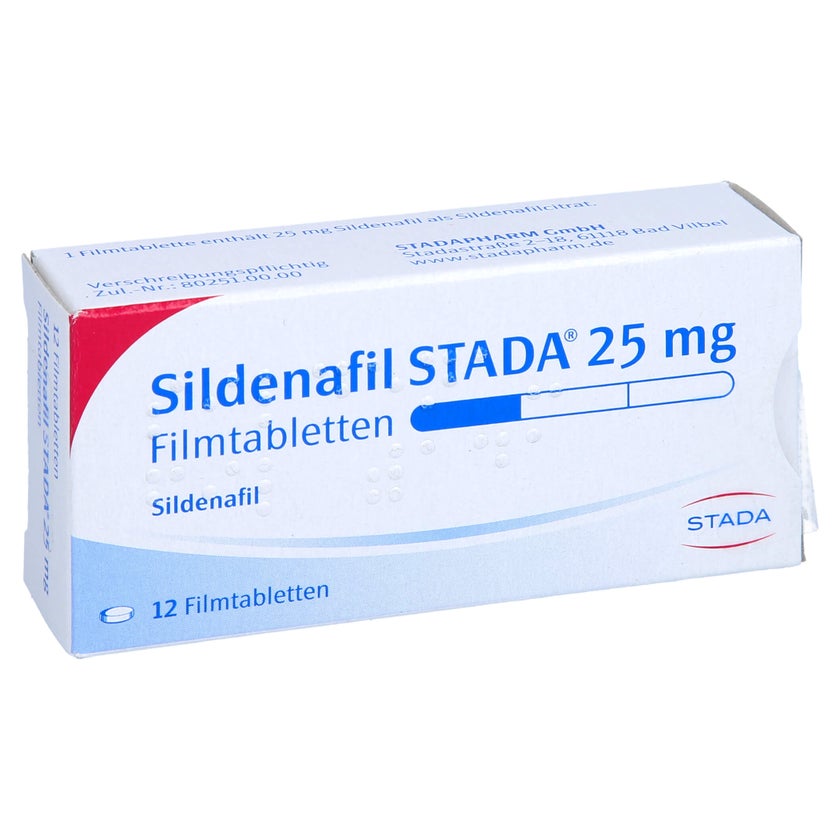 Sildenafil Stada 25 mg Filmtabletten 12 St