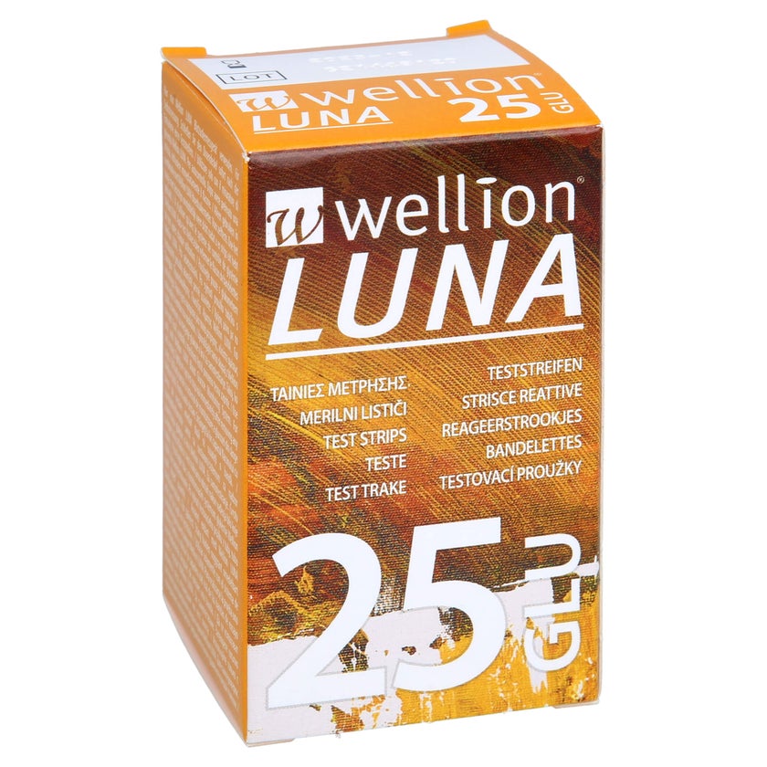 Wellion LUNA Blutzuckerteststreifen 25 St