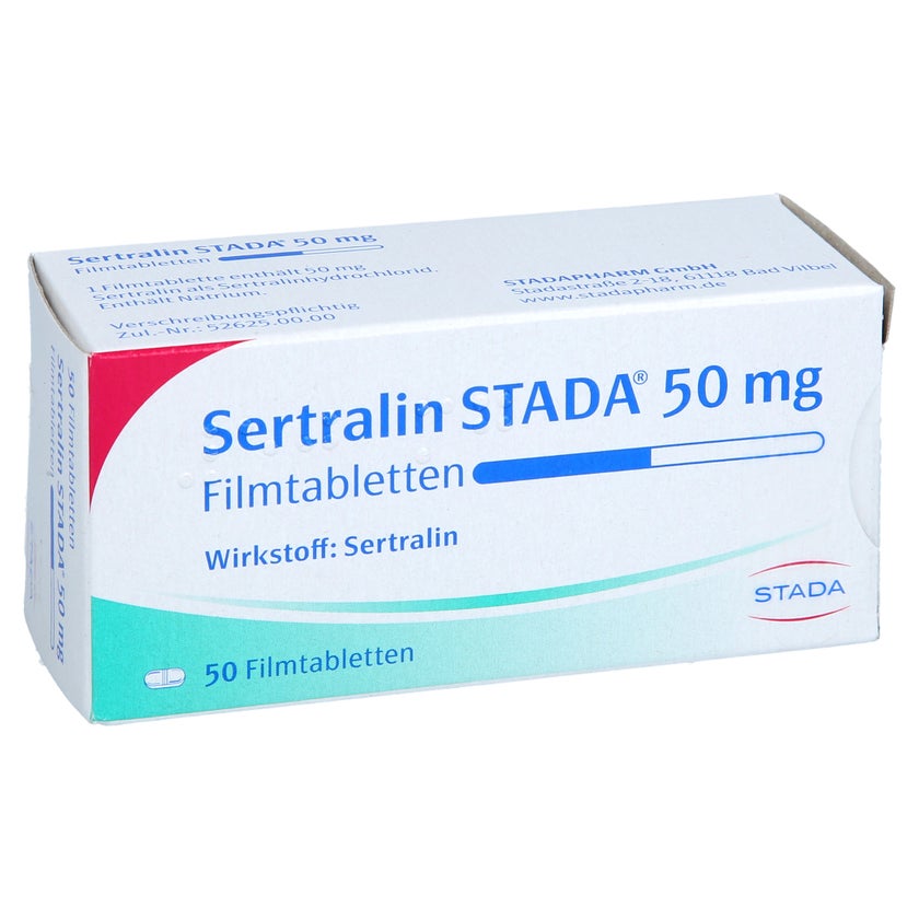 Sertralin Stada 50 mg Filmtabletten 50 St
